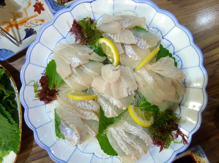 hwe korean raw fish sashimi